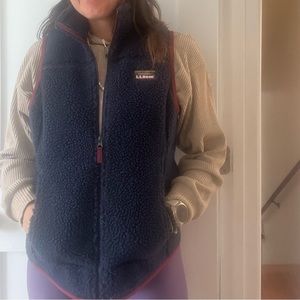 L.L. Bean Fleece Vest